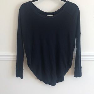 TNA waffle shirt/alder thermal